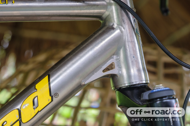 Cleaning titanium bike discount frame